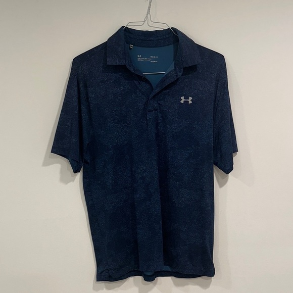 Under Armour Other - Under Armour Men's Dark Blue Polo Shirt